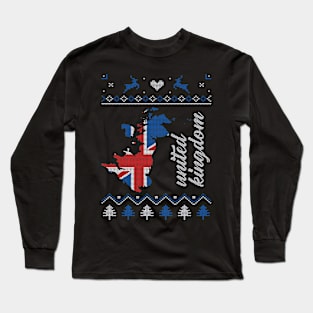 Christmas in UK Long Sleeve T-Shirt